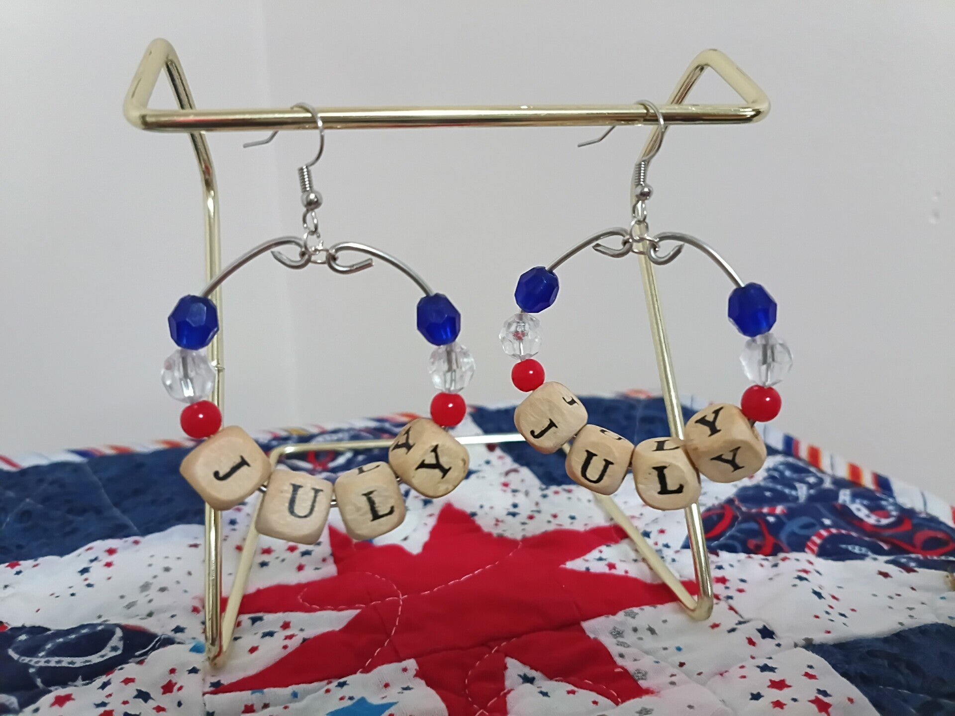 4th of July Earrings