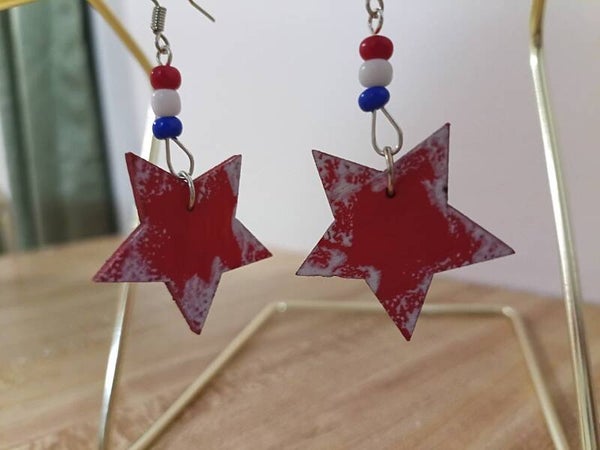 4th of July Earrings