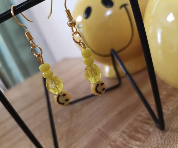 Smiley Face Earrings