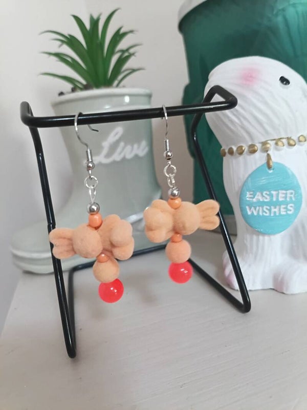 Bunny Dangle Earrings