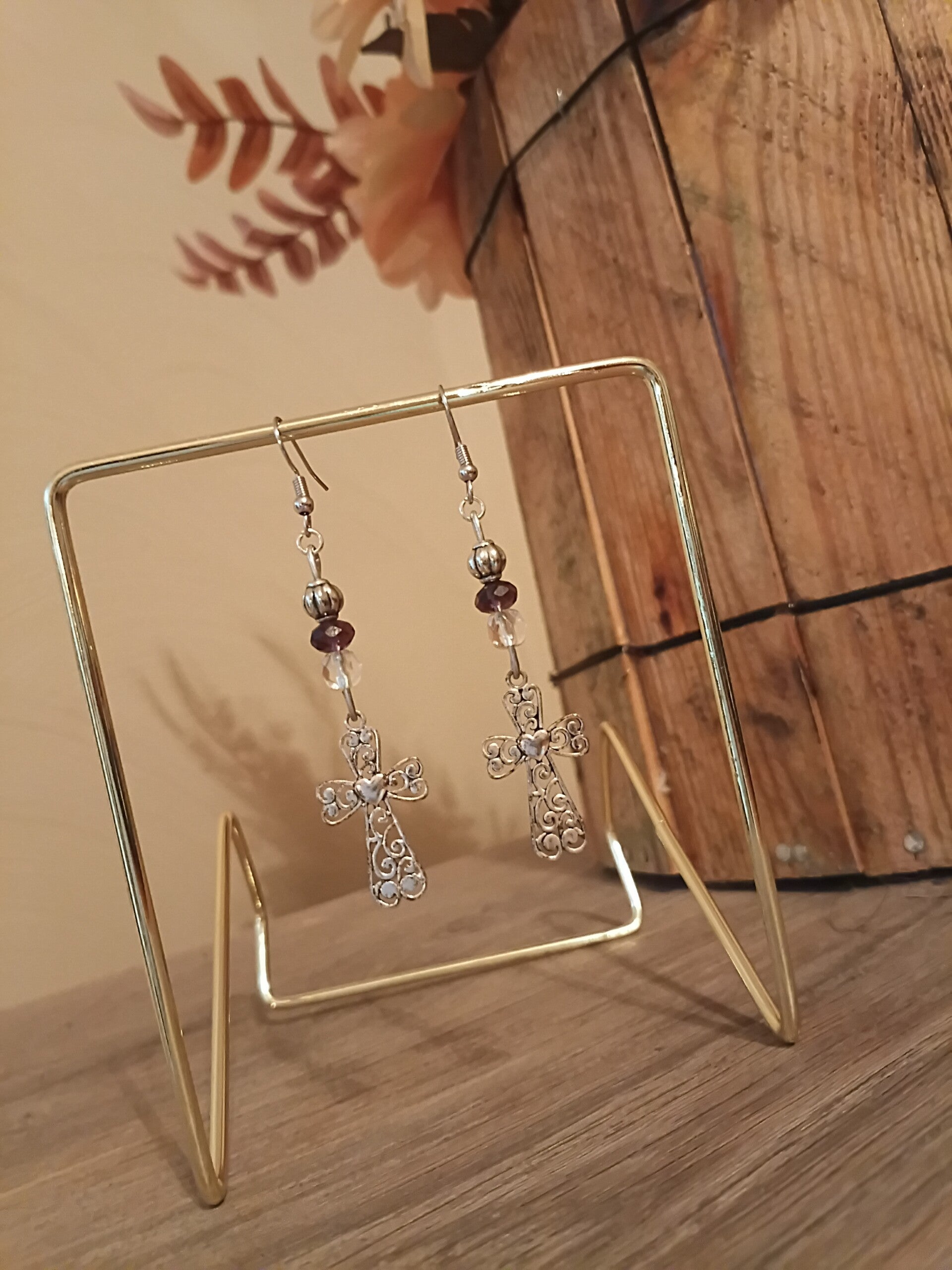 Cross Earrings