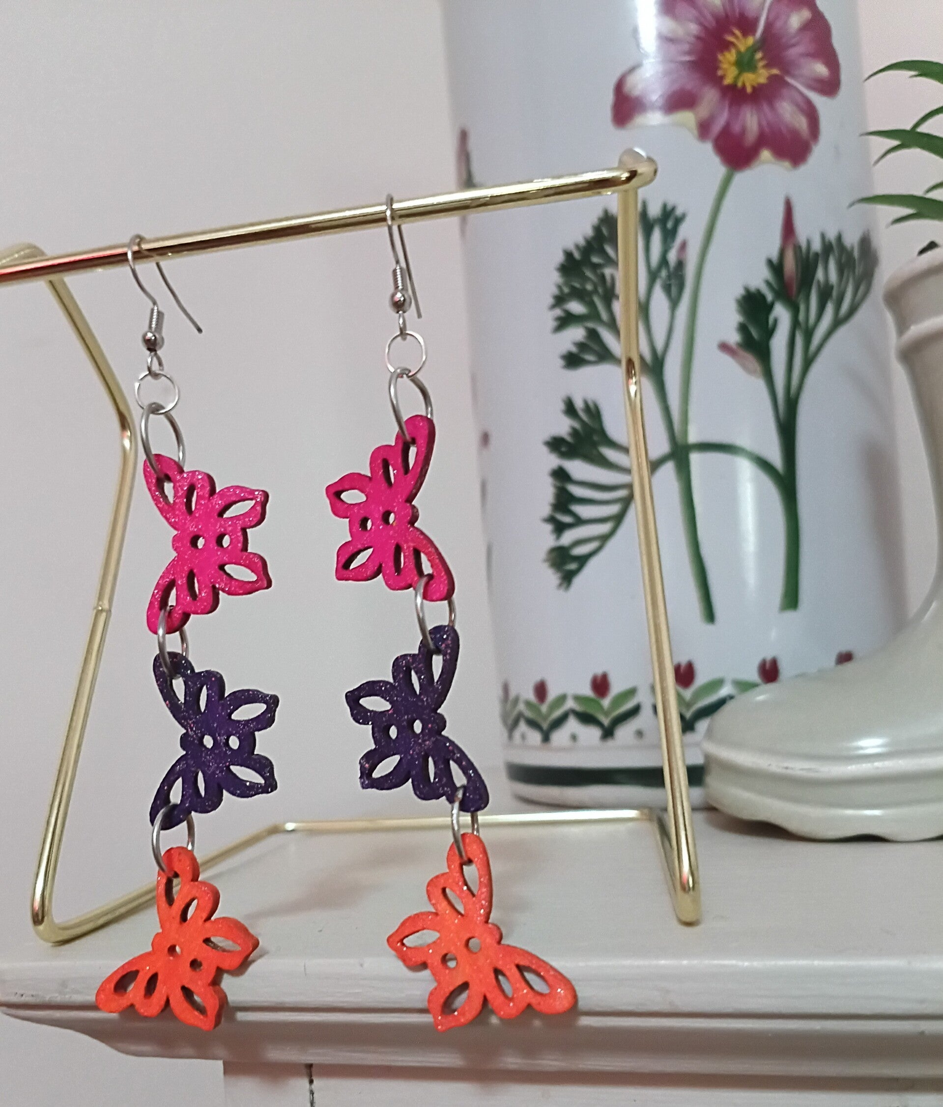 Butterfly Dangle Earrings