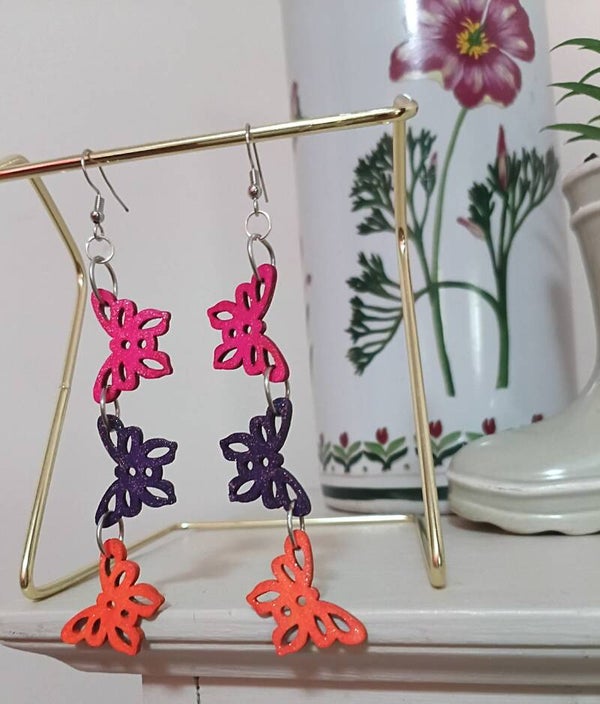 Butterfly Dangle Earrings