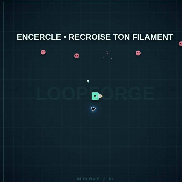 Capture du jeu LOOPFORGE