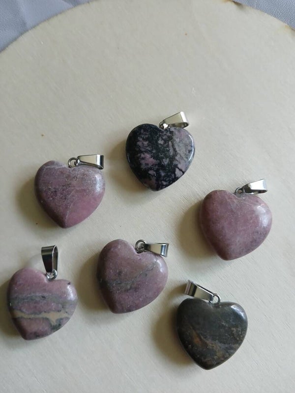 Rhodonite Gemstone Necklaces