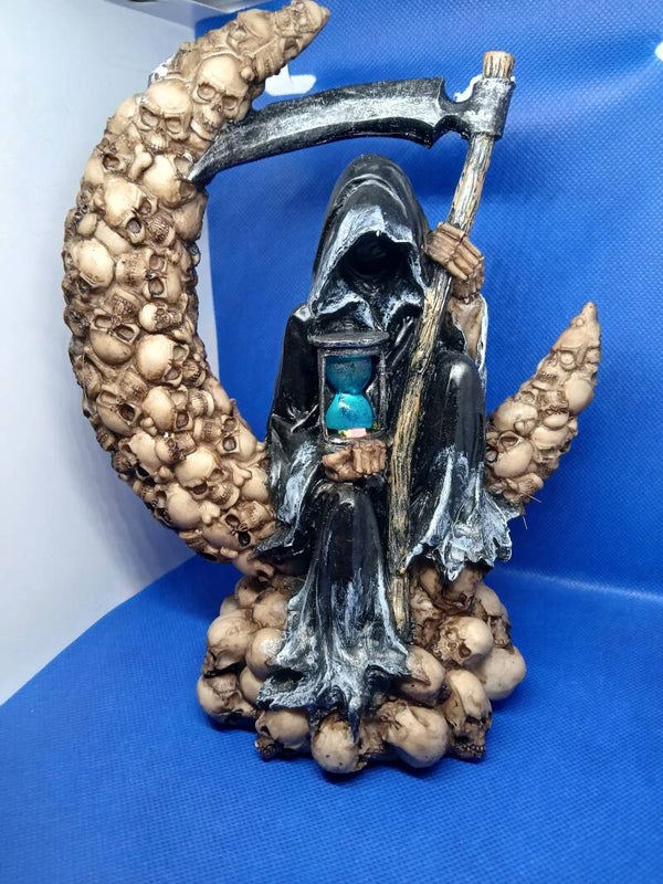The Reaper of Death LED Moon of Skulls