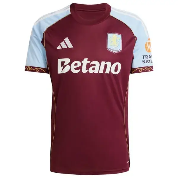 Aston Villa Jersey - Home - Season 2025/2026