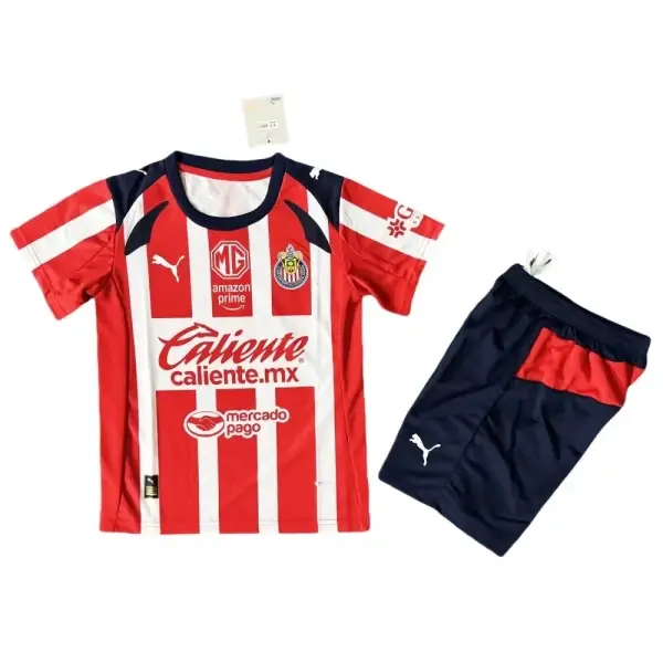 Chivas Guadelajara Kids outfit - Home - Season 2025/2026