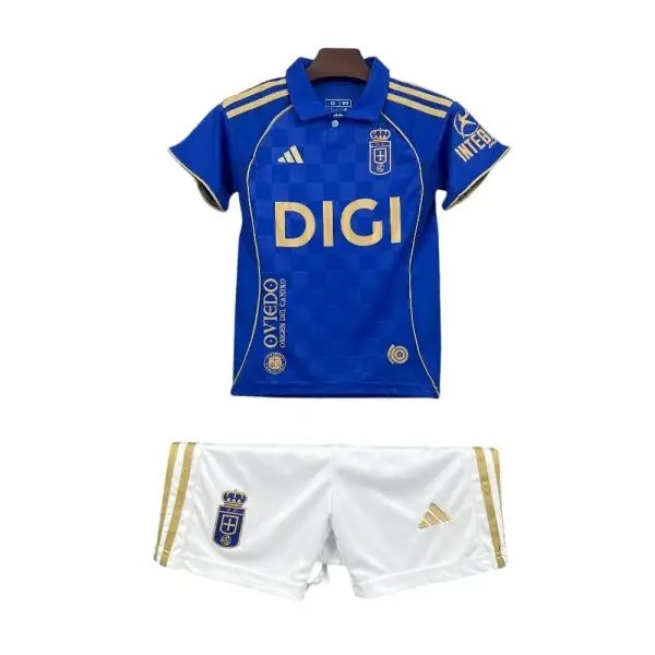 Real Oviedo Kids outfit - Home - Season 2025/2026