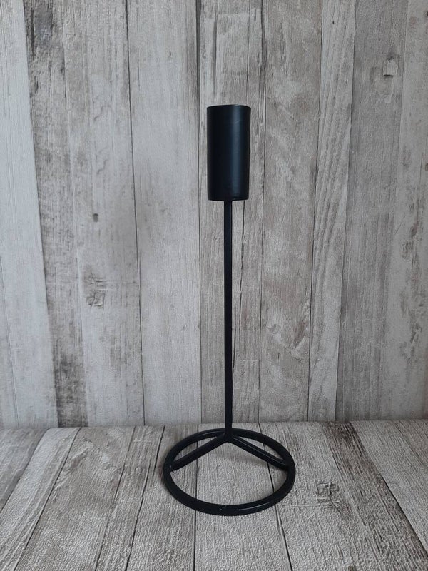 Kaarsenstandaard zwart