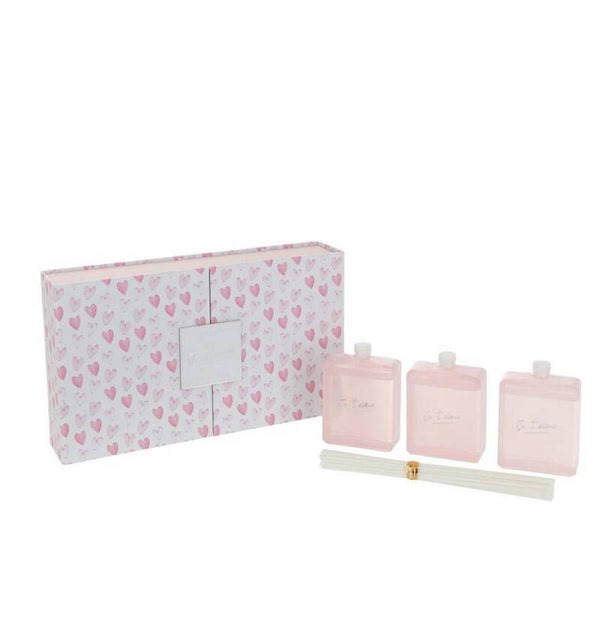 J-Line Je t`aime geurstokjes set