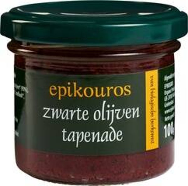 Zwarte olijventapenade