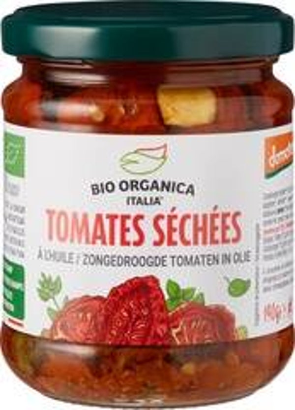 Zongedroogde tomaten in olie