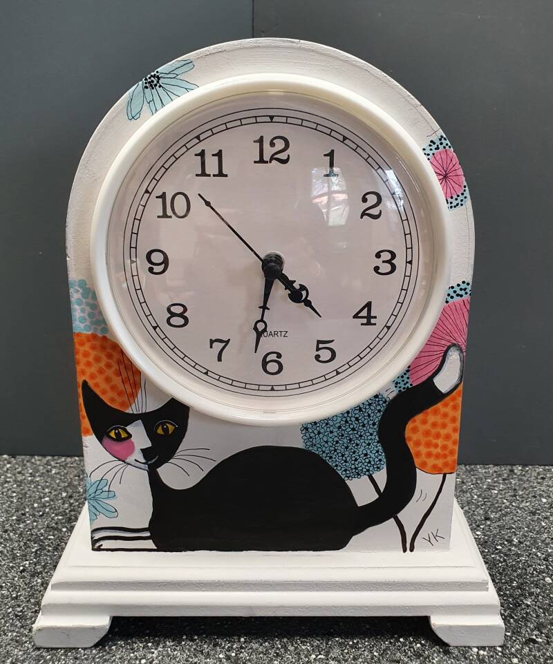 Rosina Wachtmeister acrylic painting cats acrylverf schilderij katten