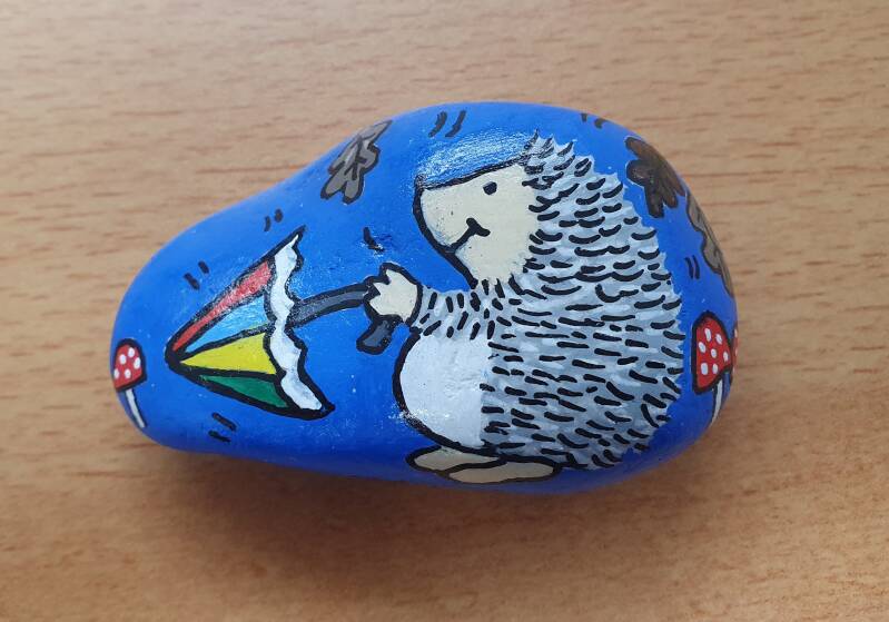 Rock painting acrylic painting stenen schilderen acrylverf 