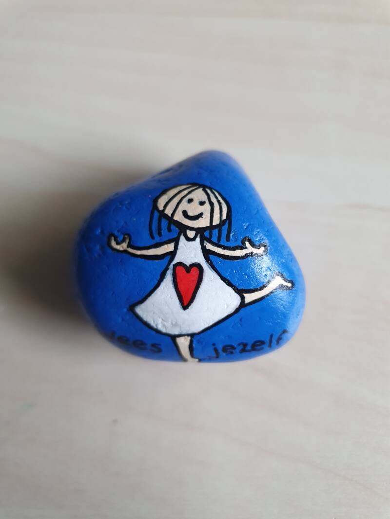 Rock painting acrylic painting stenen schilderen acrylverf 