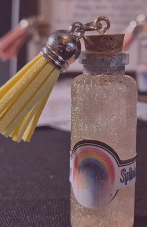Fidget Potion Bottle -Rainbow Splinters