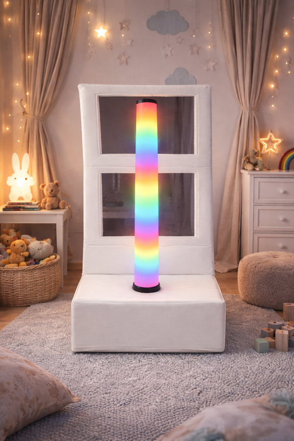 Basic padded unit with bubble tube or LED tube