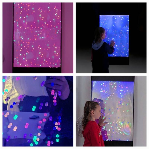 Illuminate floating ball unit