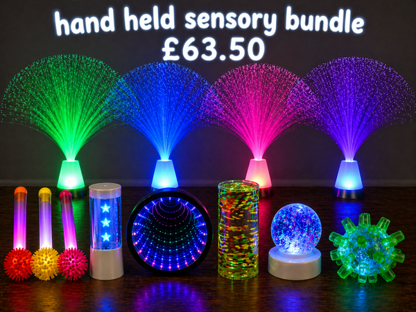 Handheld sensory light kit