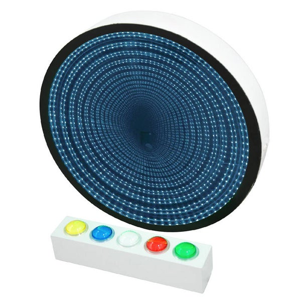 Large 60cm infinity light with giant buttons