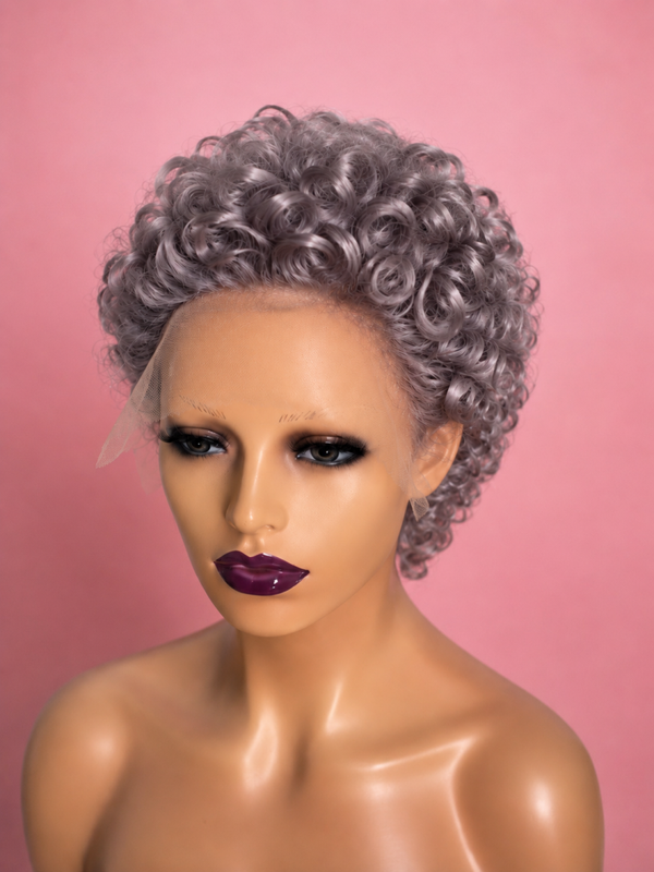 Pixie grise lace frontale 13x6