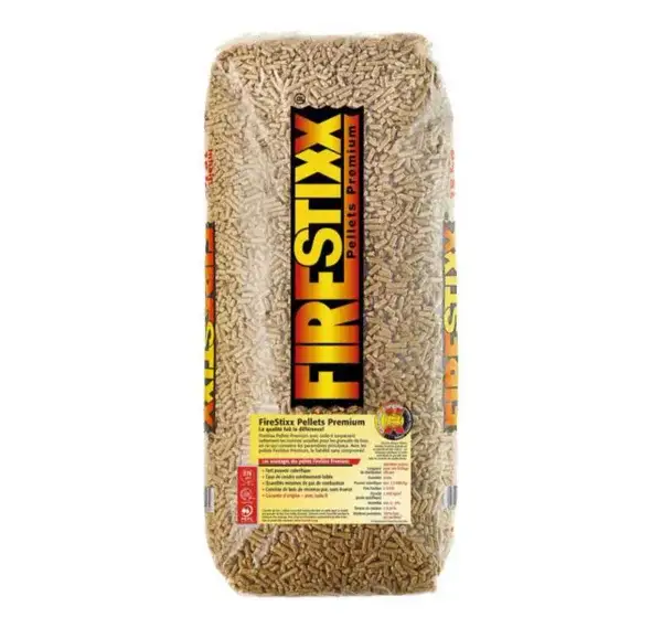 2 BANCALI Pellet Firestixx Premium A1 En Plus In Abete in 72 sacchi da 15 Kg
