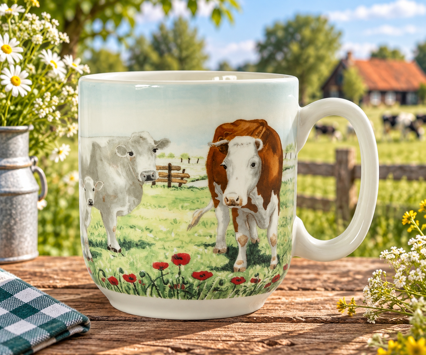 Beker XL Koe
