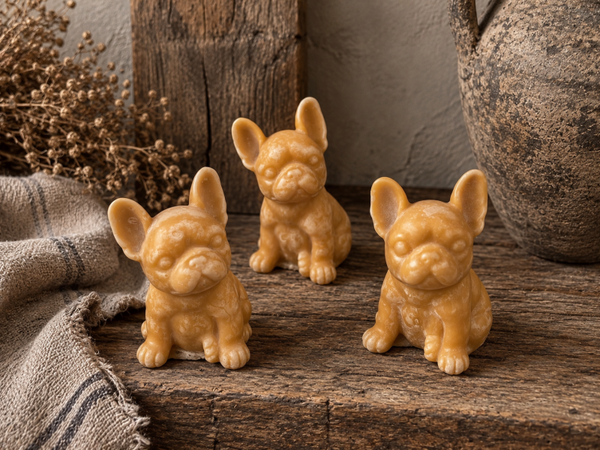 Amberfiguur Franse Bulldog