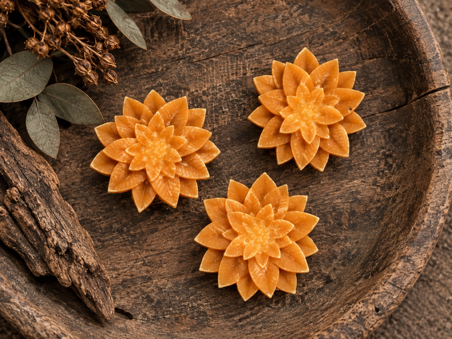 Amberfiguur Bloem