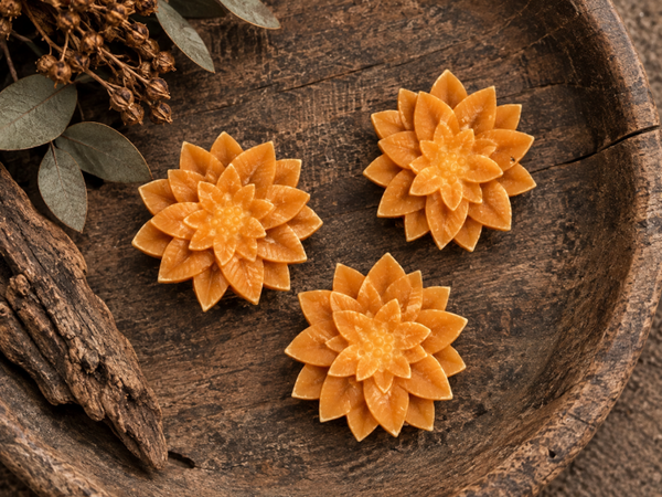 Amberfiguur Bloem