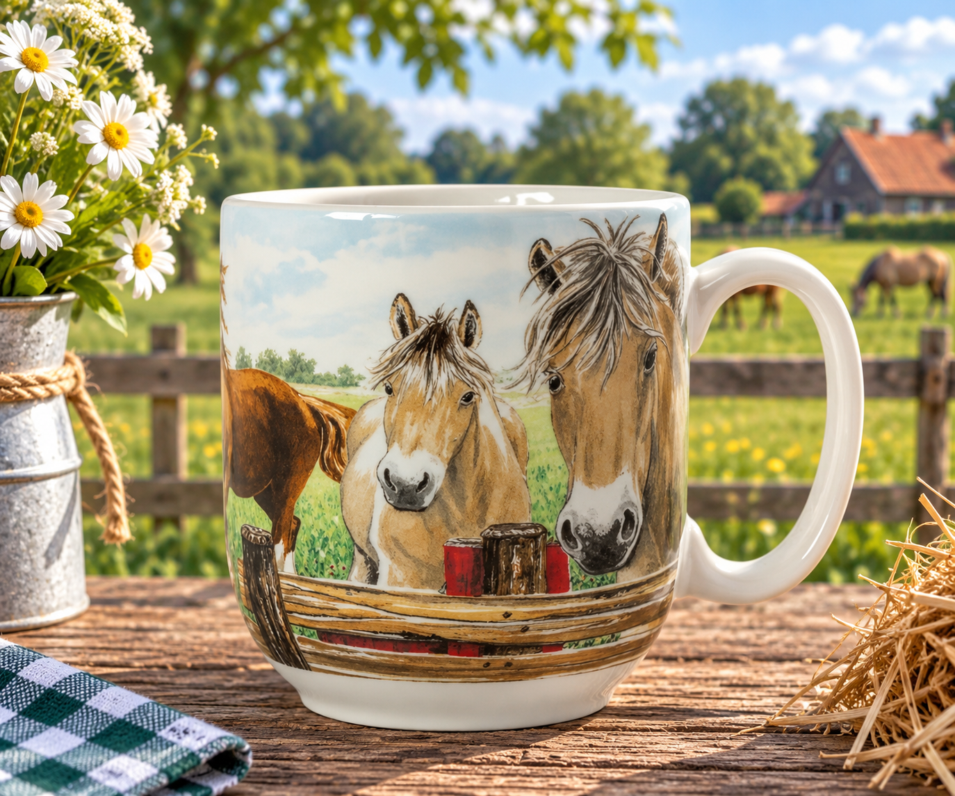 Beker XL Paard