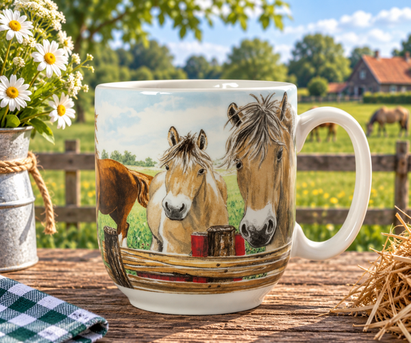 Beker XL Paard