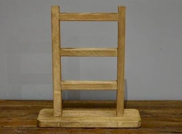 Houten ladder op voet M