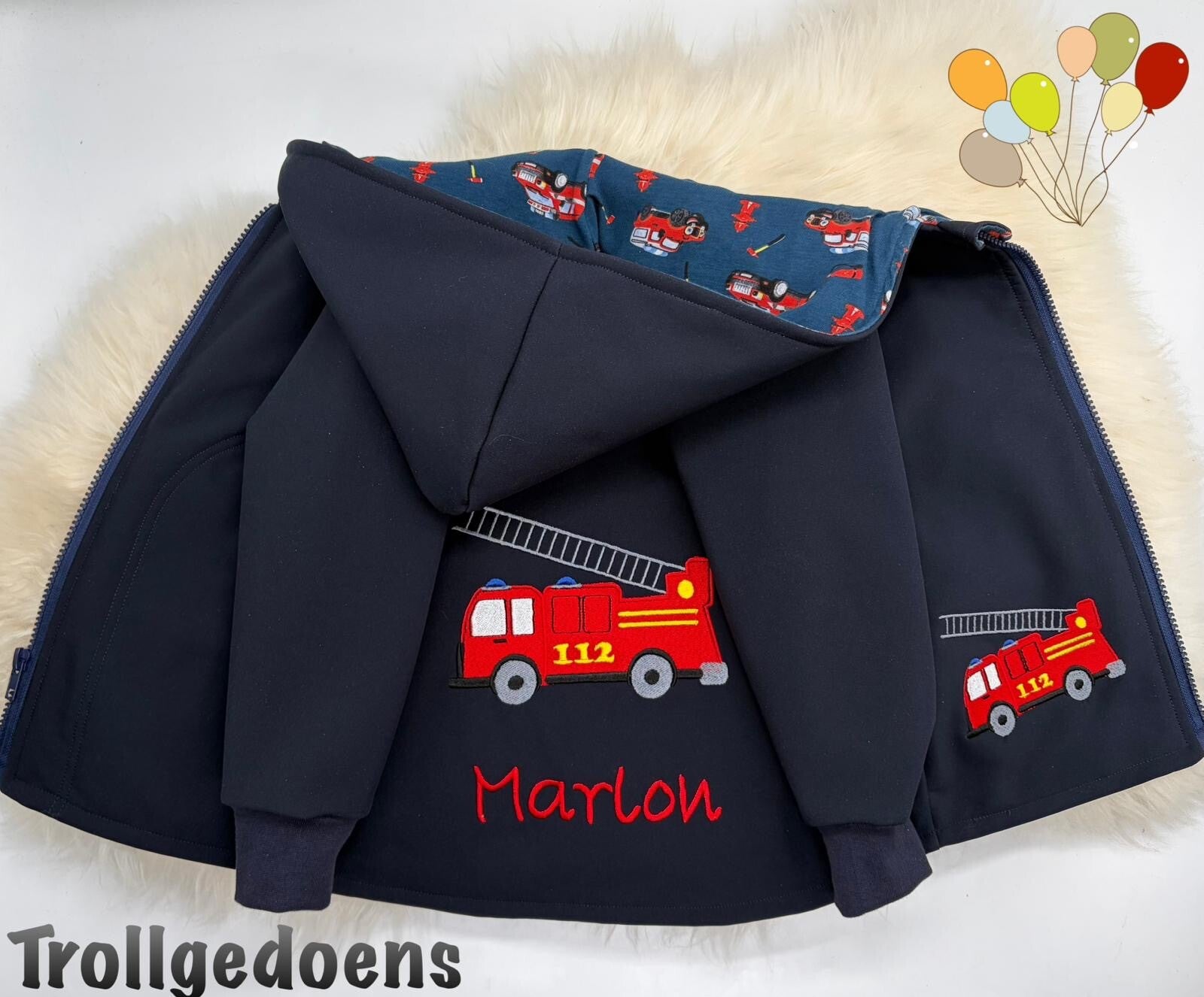 Softshelljacke Motive Feuerwehr