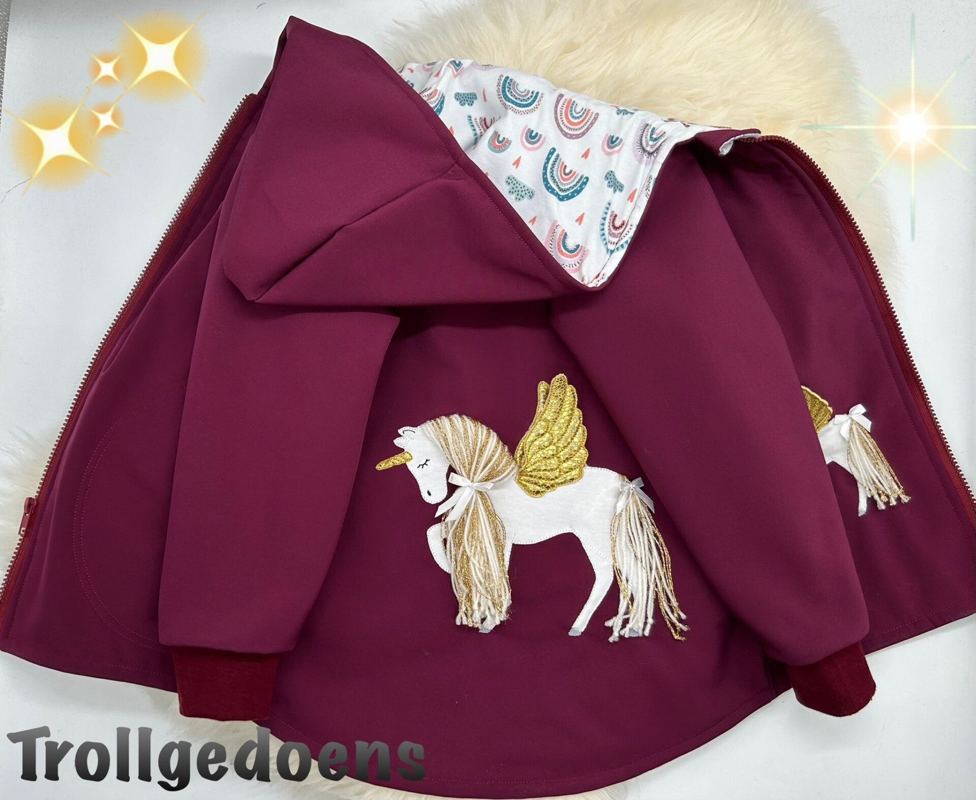 Softshelljacke mit Pegasus