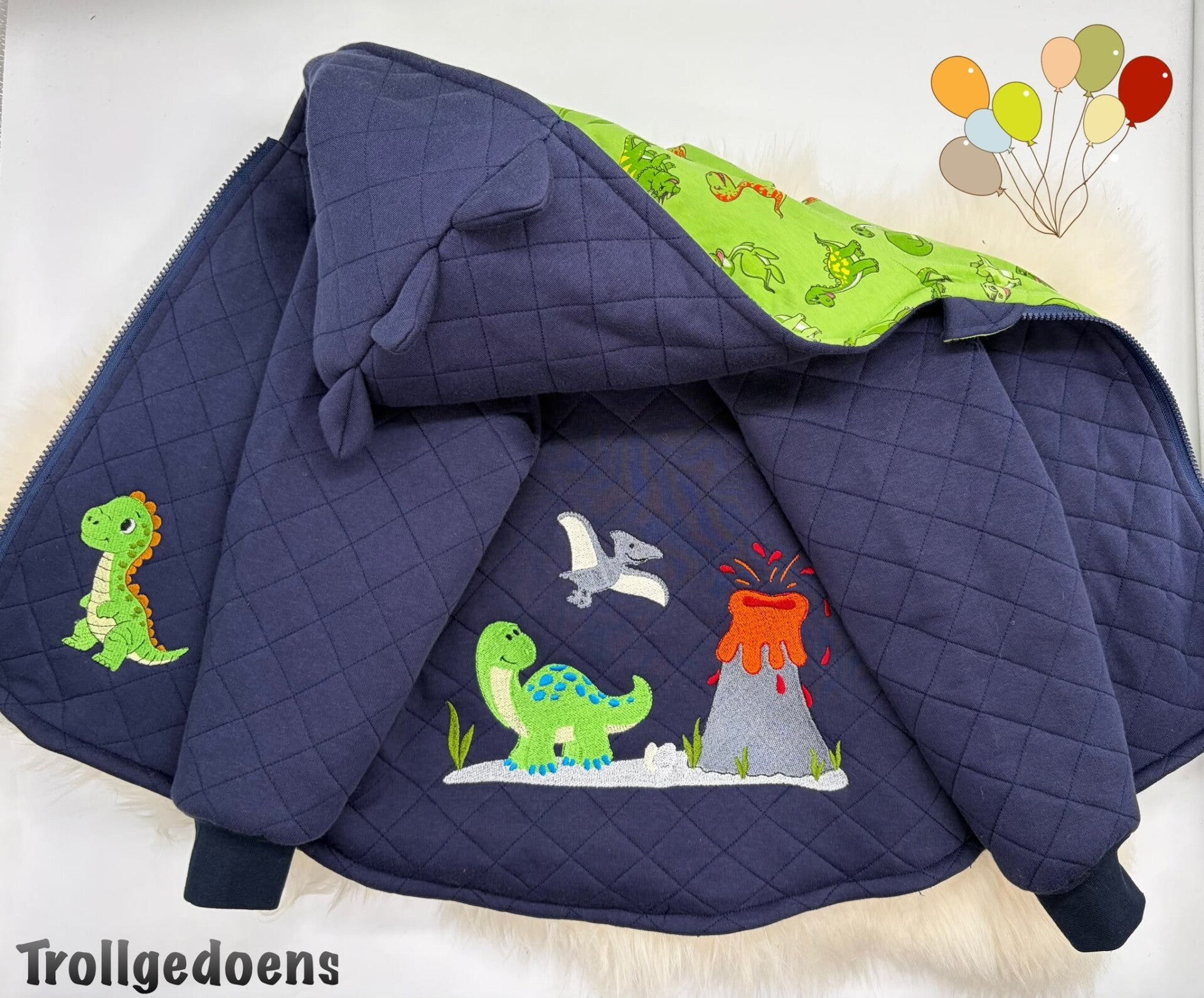 Steppjacke Serie Dinoland