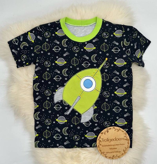 Jungenshirt Motiv Weltraum