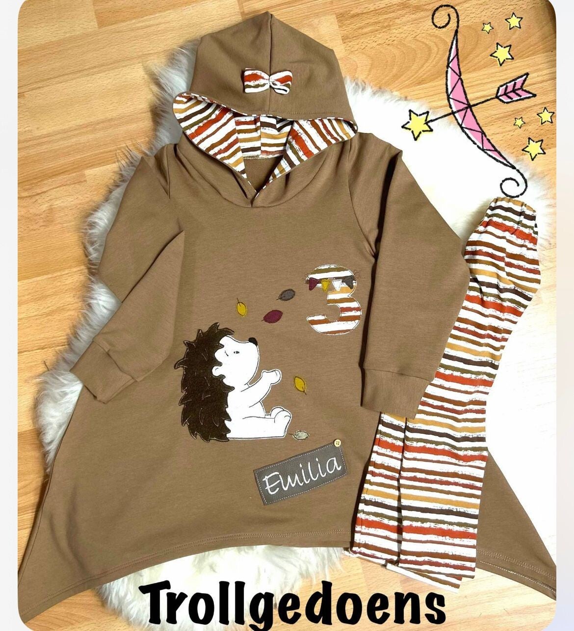 Tunika und Leggins als Set