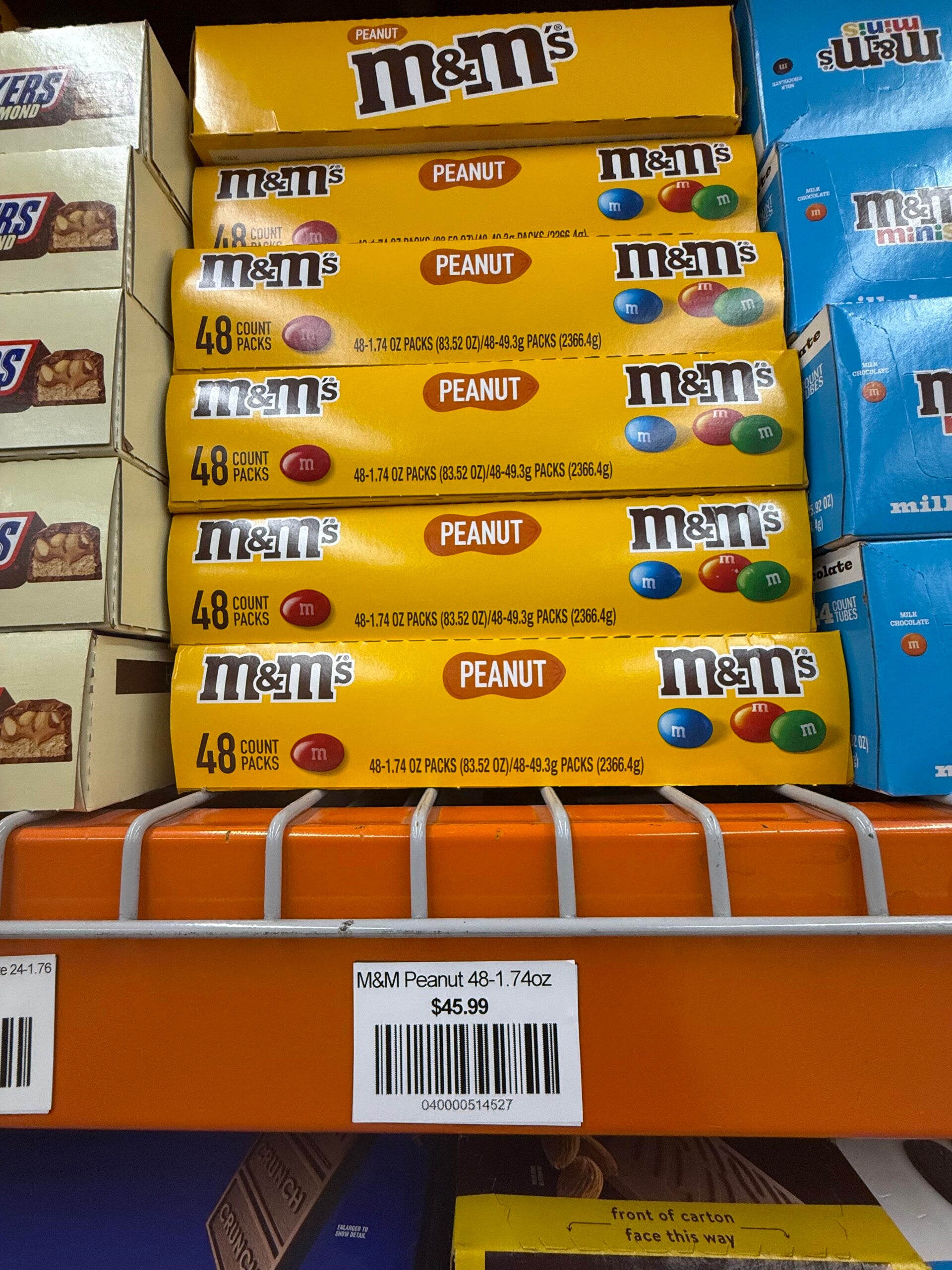 M&M Peanut 48ct