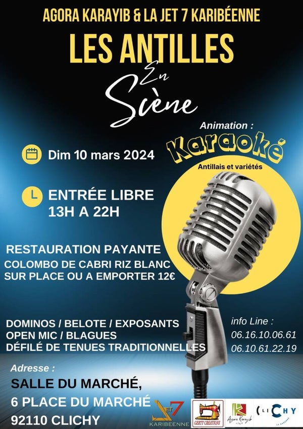Les Antilles en scène : Dimanche 10 mars 2024