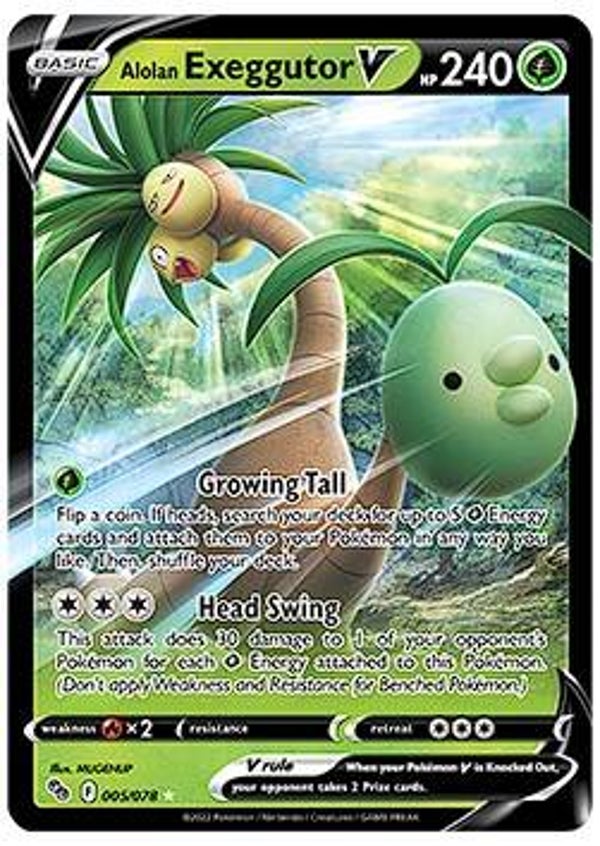 Pokemon Go- Alolan Exeggutor V #5