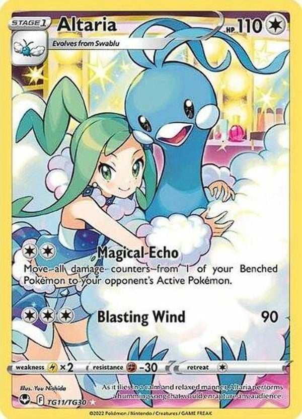 Silver Tempest- Altaria #TG11