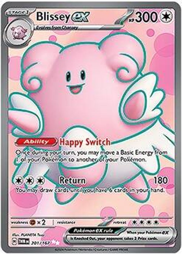 Twilight Masquerade- Blissey EX #201