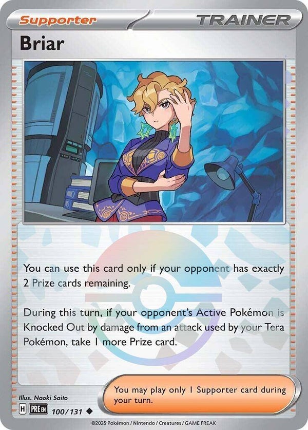 Prismatic Evolutions- Briar Pokeball #100