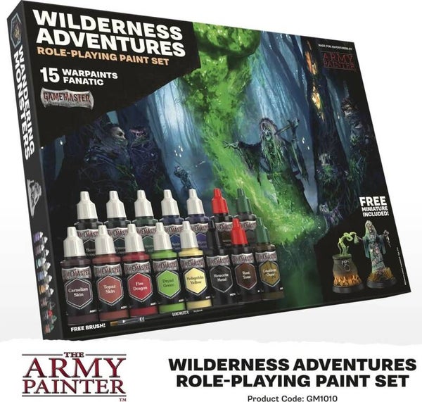 GameMaster: Wilderness Adventures Role-playing Paint Set