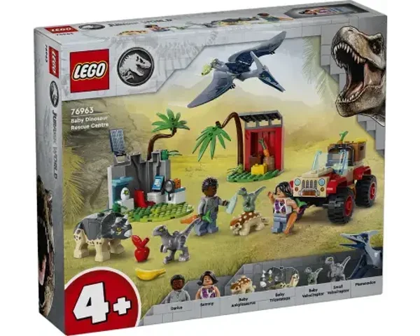 LEGO Jurassic Reddingscentrum voor babydinosaurussen