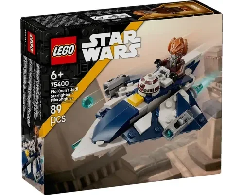 LEGO Star Wars Plo Koons Jedi Starfighter microfighter