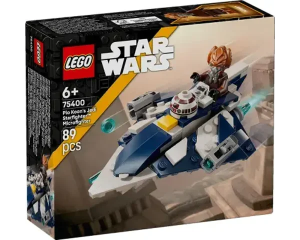 LEGO Star Wars Plo Koons Jedi Starfighter microfighter