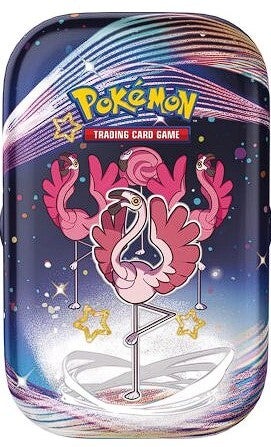 Pokémon Scarlet & Violet Paldean Fates Mini Tin (Flamigo)